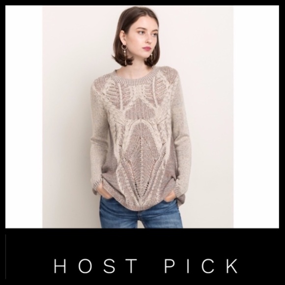 Reversed Textured Oversized Sweater - Picture 3 of 7